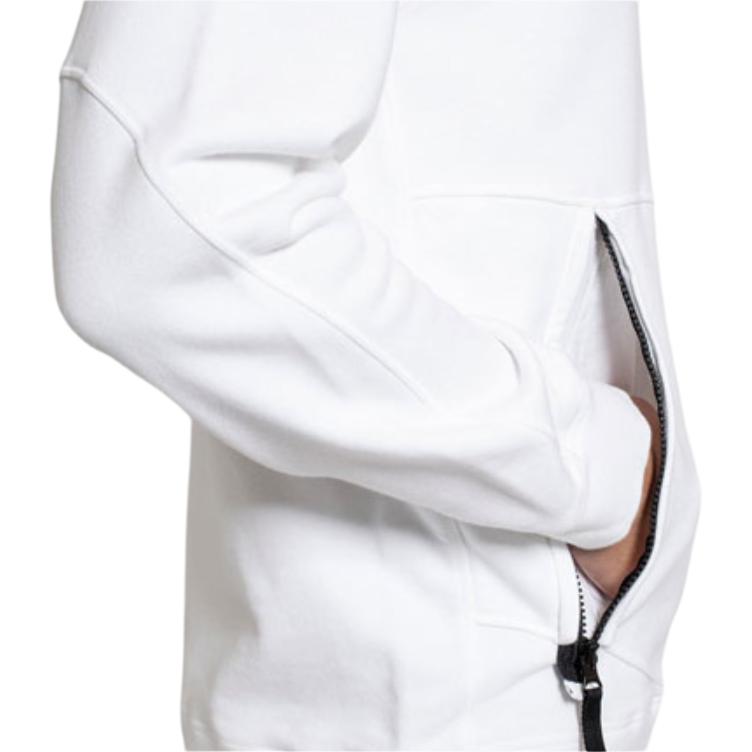 Stone Island Ss21 Casual Pocket Zip Hoodie Men hoodies White 741563451-V0001