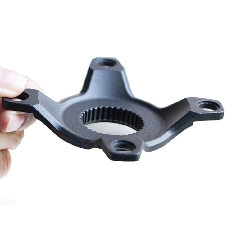 Electric Bike Motor Controllers Aluminum Alloy 104mm Electric Bike Gear Adapter For Motor Spiders Chain Rings Adapter