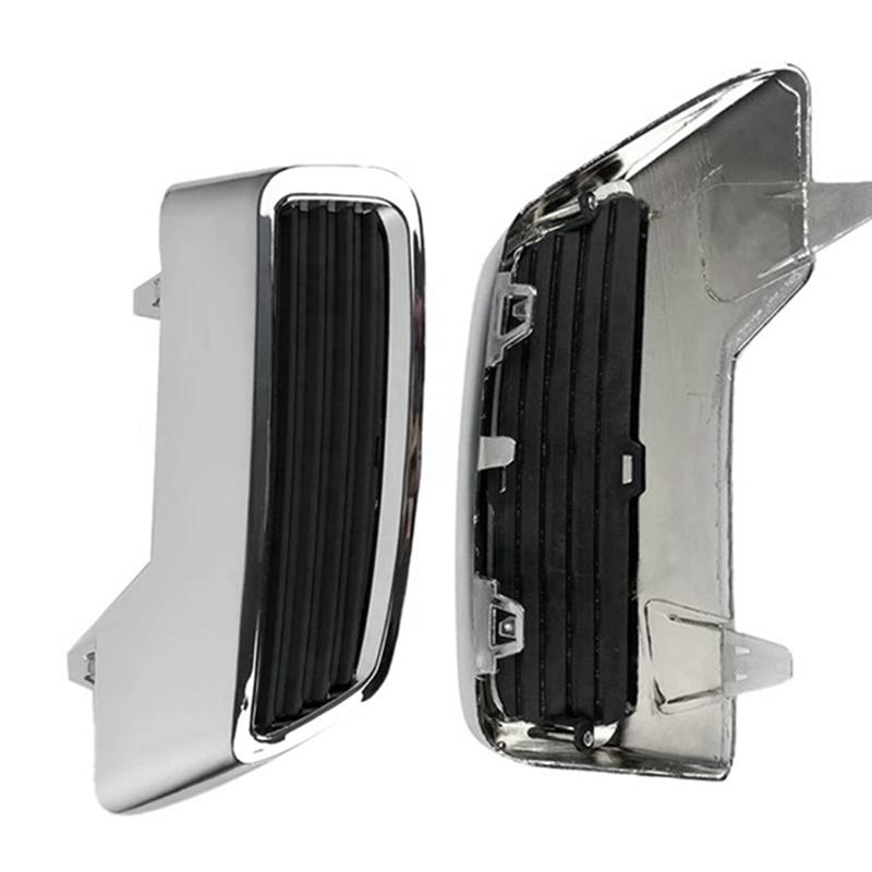 For Peugeot 3008 5008 Allure 2017 2018 2019 Chrome Car Rear Exhaust Muffler Tail Pipe Cover Chrome Plating