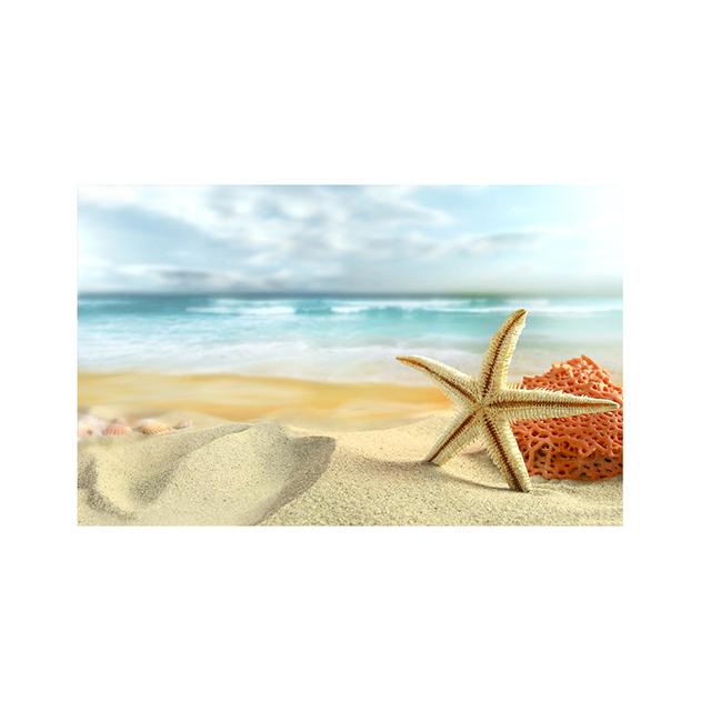 Starfish And The Beach Canvas Painting Bedroom Decor Modern Wall Art Living Room No Frame Picture Home Decor