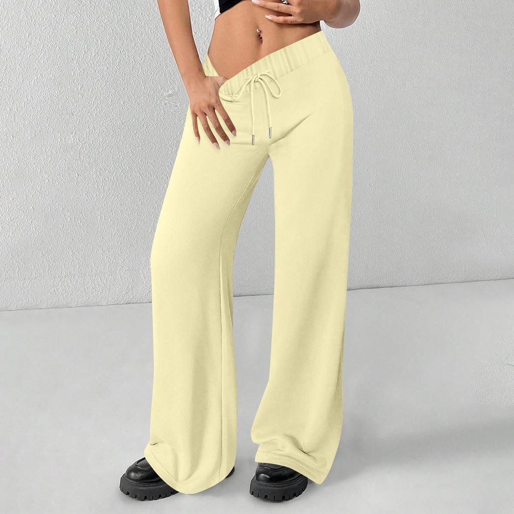 Women's High Waisted Wide Leg Sweatpants Casual Jogger Pants