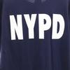 Delta NYPD New York City Police Print Short Sleeve T-shirt M Navy Men's Used