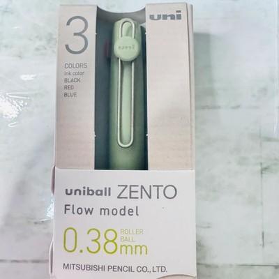 uni-ball ZENTO Flow 3 Color Ballpoint Pen 0.38mm Japan