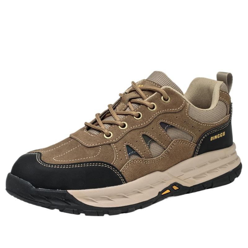 

Обувь для страхования труда Мужская стальная рабочая обувь Baotou с защитой от проколов и ударов, износостойкая, легкая защитная обувь 44