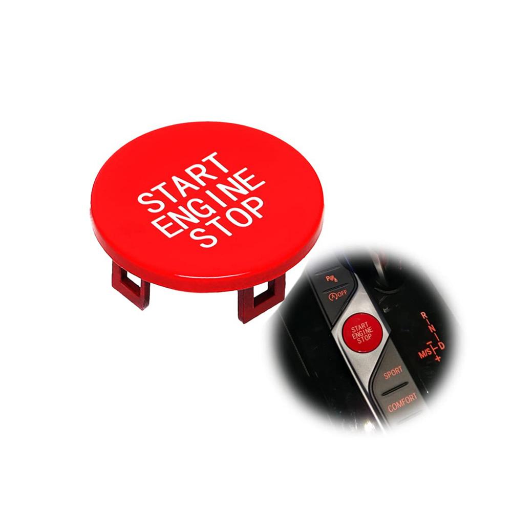 Sports Red Engine Push Start Button For BMW 3 G20 G21 2020-24 4 G22 G23 2021-24