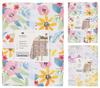Floral Tablecloth 180×, Decorative Polyester with Linen Look