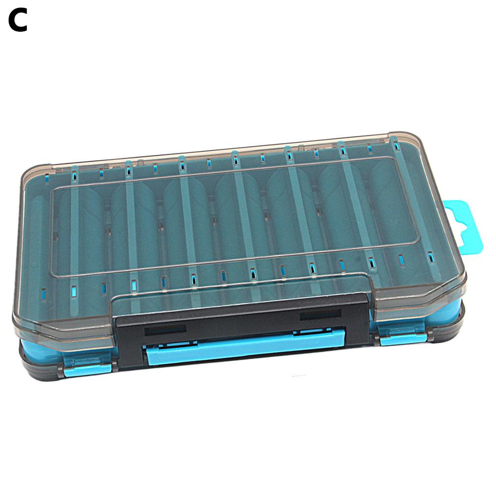 Double Sided Sub Box Fishing Gear Box Tool Box Hard Box Sub Bait Pencil Bait Fish Mino Box Stor C8G9