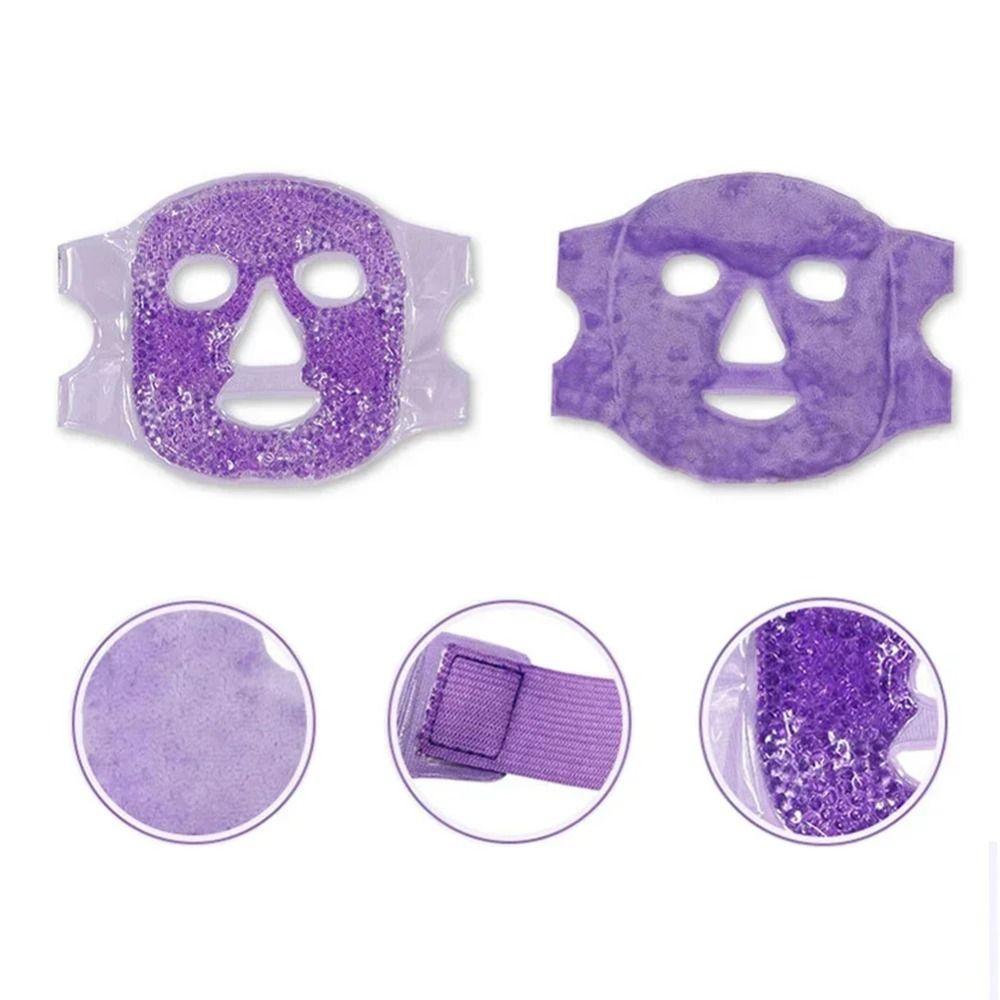 Adjustable Straps Cooling Sleep Mask Gel Beads Eye Mask  Reduce Eye Face Puffiness