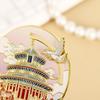 Beijing Temple of Heaven Floral Series Movable Magnet - Cultural & Creative Scenic Souvenir