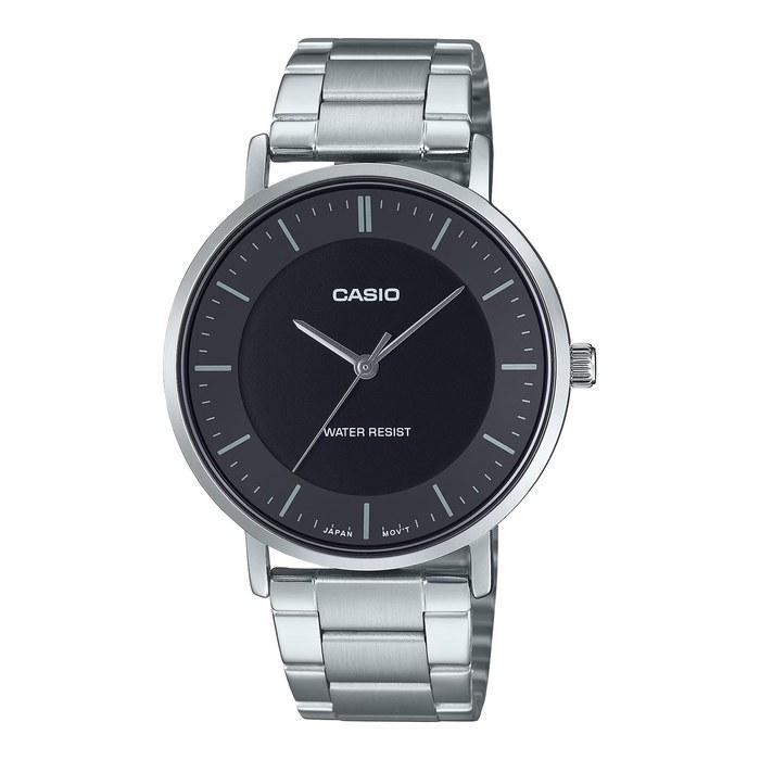 Casio Quartz Men s Watch MTP-VT04D-1E Black Metal Band