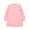 Hazzys Kinder-Pullover mit langem Strickkragen, Steppmuster, Huf12jp51m Pk 