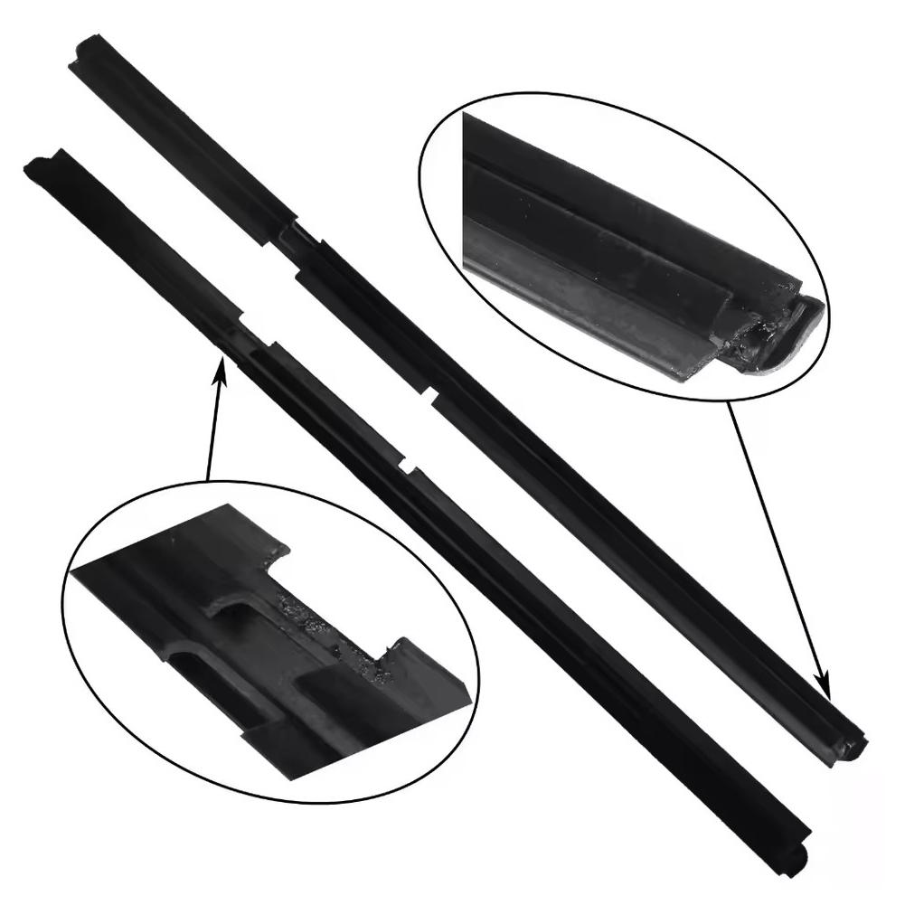 Window Weather Strip Belt 55135879AF Trim Door Glass Waterproof Sealing Rubber Strips For Jeep Grand Cherokee II WJ WG 1998-2005