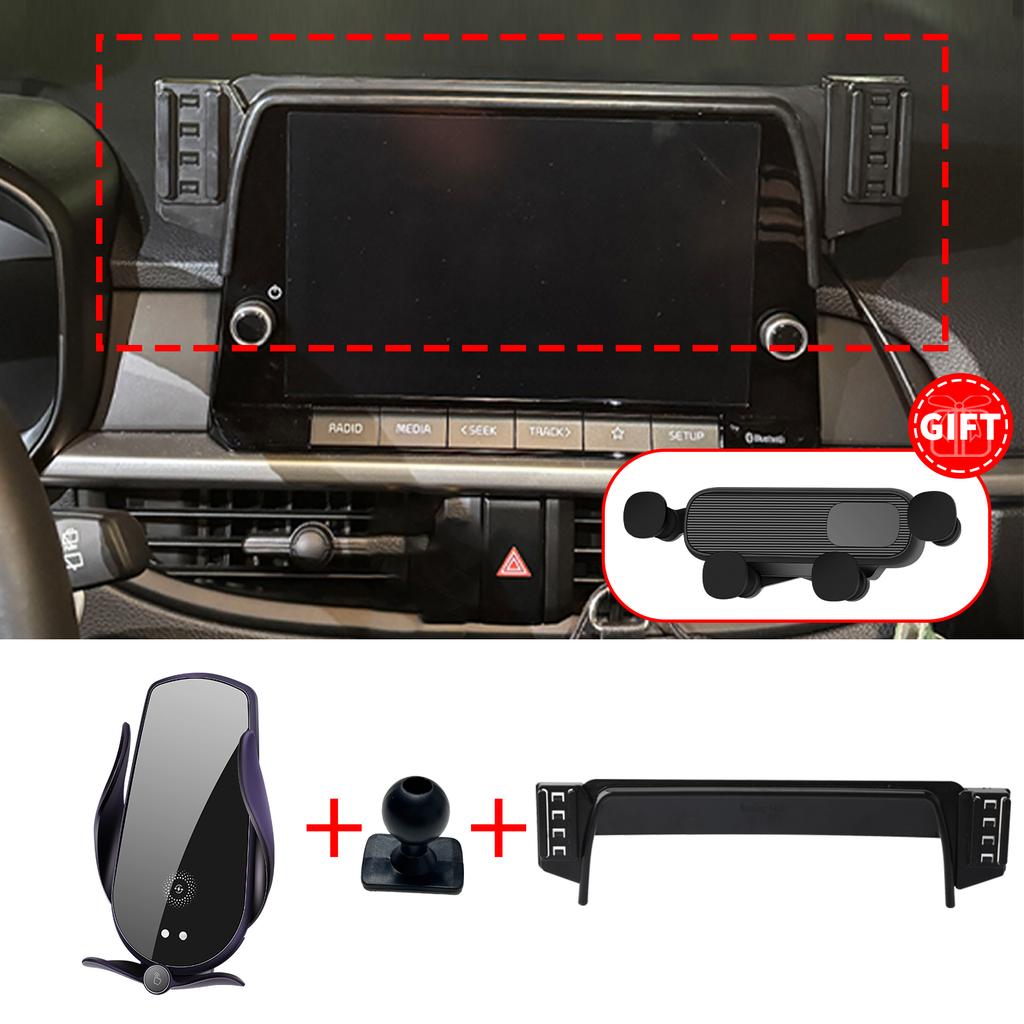 for Kia Morning Picanto    2024 2025 Integrated Screen Mount Phone Holder Mount Car accessoires
