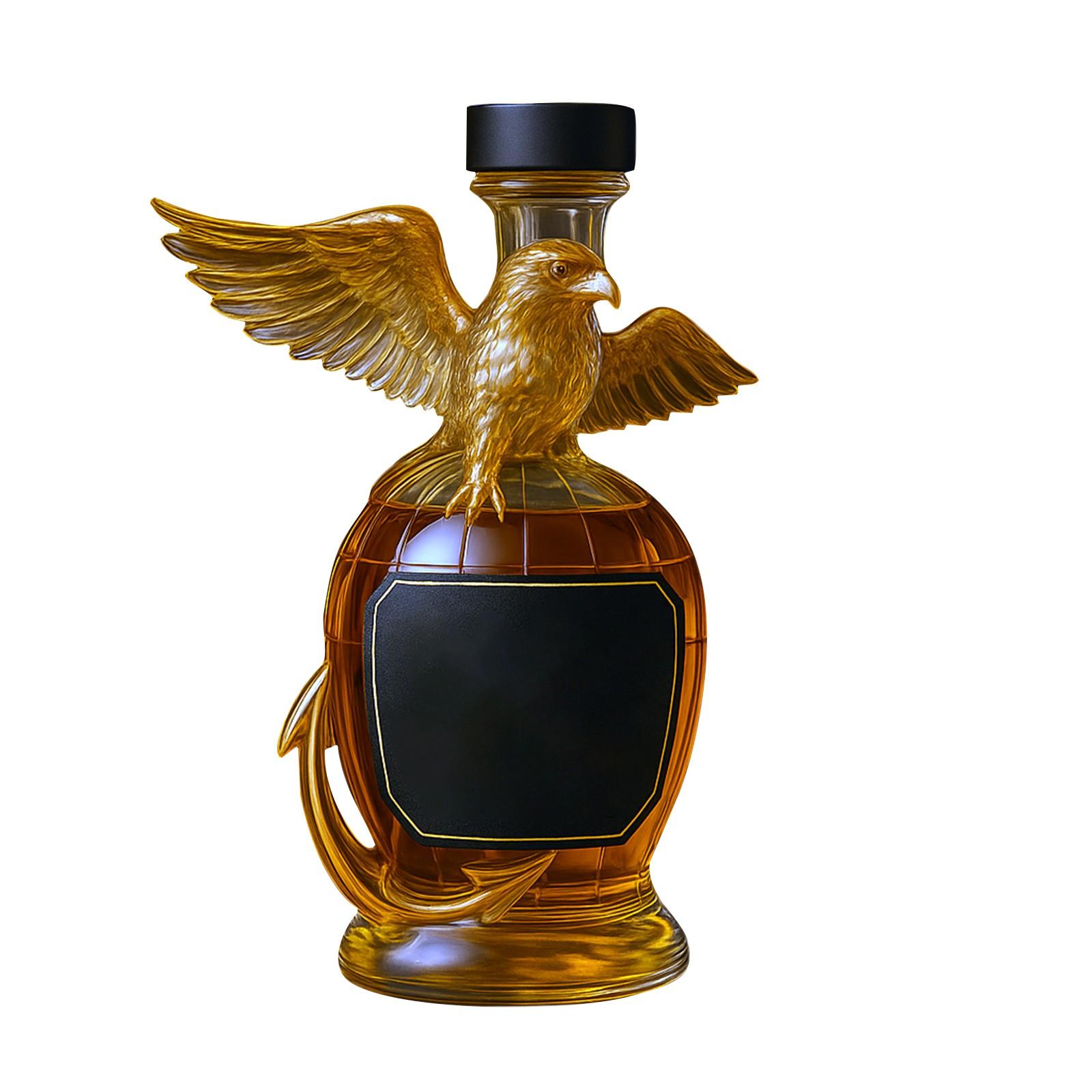 

Уникальный стеклянный графин для виски в подарок мужу, на День отца, годовщину, день рождения | Идеальный набор графинов для виски One Size