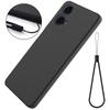 For Motorola Moto G24 Power Liquid Silicone Cell Phone Case Soft Lining Anti-scratch Back Cover