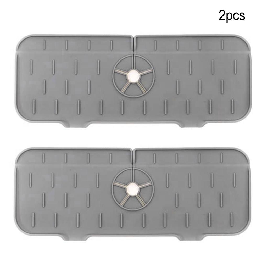 Faucet Guard Kitchen Sink Drain Mat Water Catcher Storage Countertop Protector Household Upgrade Pads