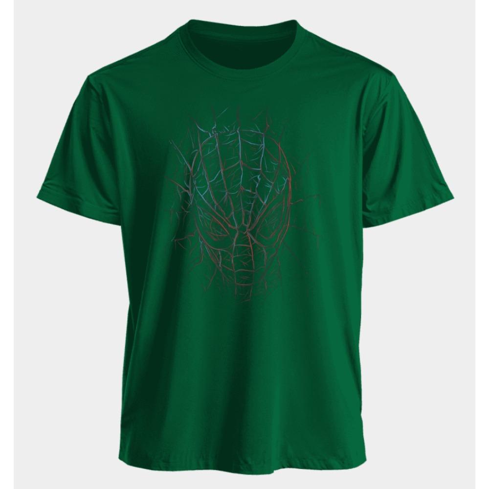 Men's and Women's T-shirts Spider-Man Summer American Spring and Autumn New Oversized Casual Niche Classic Short-sleeved