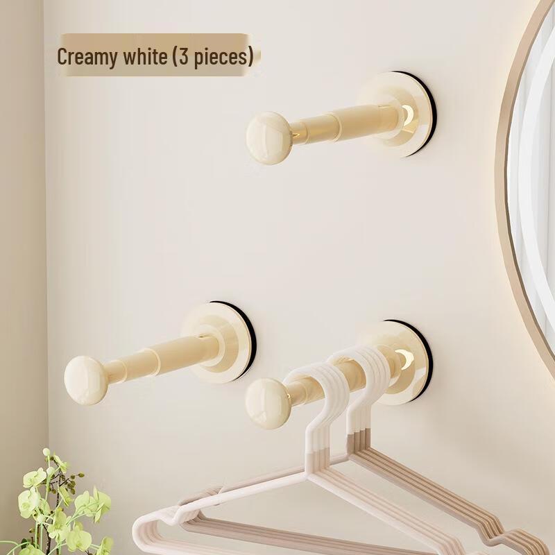 Suction Cup Retractable Wall-Mounted Hanger Organizer