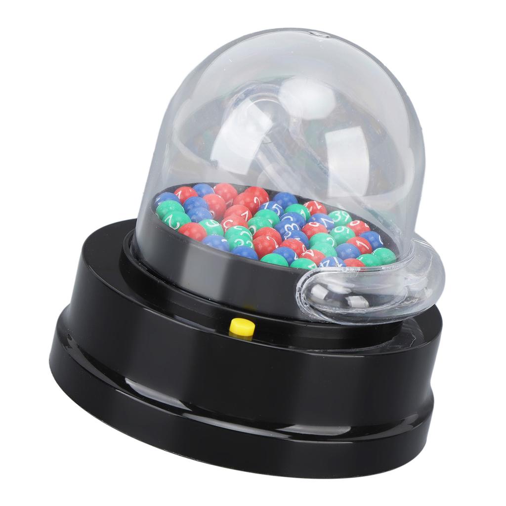 Elektrische Schüttel Glückskugel Maschine Mini Lotteriemaschine Tragbarer Glückszahlen Lotterieschüttler