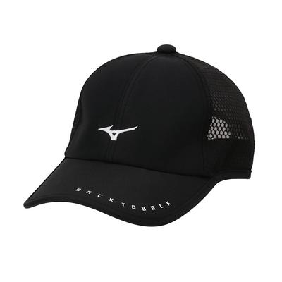 Golf Cap Cool Hold Cap Hat Cool When Wet Summer E2MWB002 Black [Mizuno] Men's