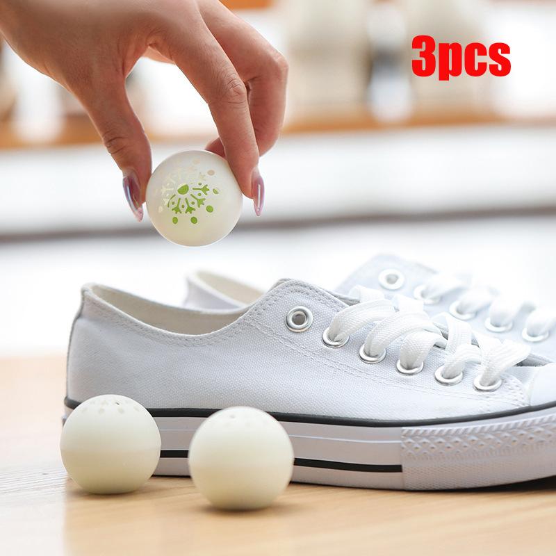 1/3/6/12 STÜCKE Deodorant Lufterfrischer Bälle Für Schuhe Multifunktions Jasmin Duft Lufterfrischer Schuhe Schuhschrank Toilette Desodorierung