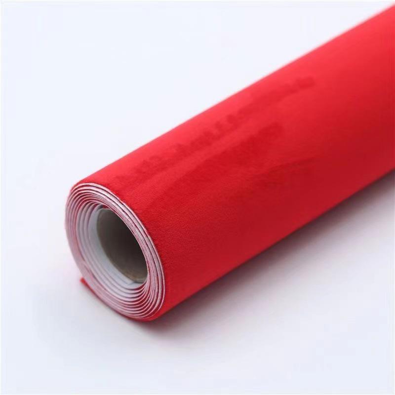 Self-adhesive Suede Leather for Home and Car Modification and Decoration