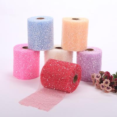 DIY Yarn Wrapping Paper Handmade Snow Point Yarn Net New Flower Paper