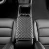 Car Armrest Covers, Vehicle Center Console Cover, Middle Storage Organizer Pads, Dog & Cat Paws Protetor, Nappa Leather, Waterproof, Anti-Slip, Auto