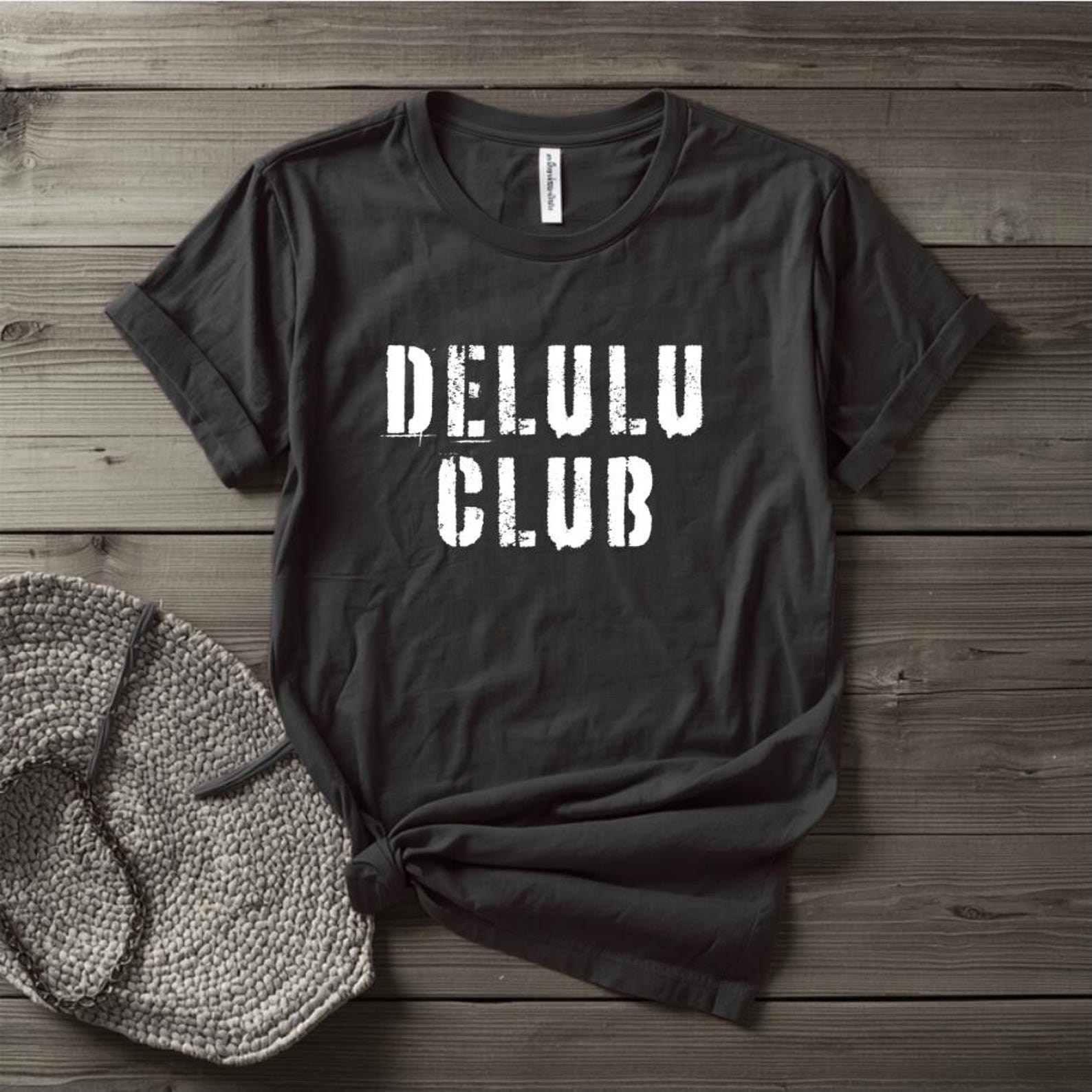 Delulu Club Shirt, Funny Delulu Meme Tee, Gen Z Slang Graphic Shirt, TikTok Viral Humor Tee, Trendy Aesthetic T Shirt 3XL