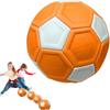 Magischer Fußball, Kurvenball, Inklusive Luftpumpe, Größe 4, 20,5 cm Durchmesser, Luftwiderstand, Panelstruktur, Perfekt für Schüsse, Spiel, Training,