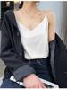 Tank Top Satin Silk Halter Crop Tops Women Summer Camis Backless Camisole Fashion Casual Tube Lady Sleeveless