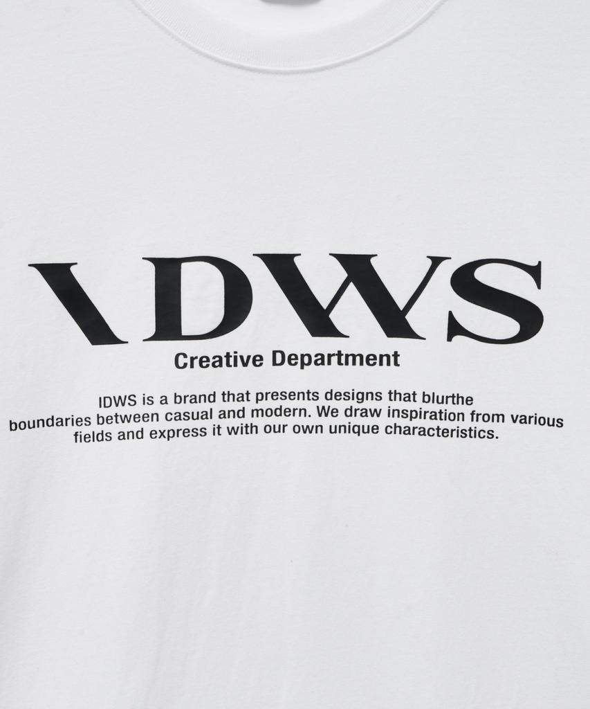IDWS Logo Printed T-Shirt White