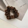 2025 Chic Satin Solid Color Hair Ring - Elegant, Versatile French Style Headband for Women
