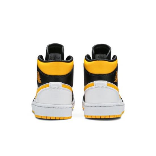 Air Jordan Wmns Air Jordan 1 Mid SE Weiß Laser Orange CV5276-107