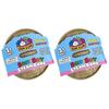 6Pcs Mini Dumplings with Steamer Bun Squeezable Toys Set Soft Stress Relief Crystal Squishy Fidget Sensory Toy Party Favors Gift