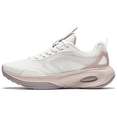 Arc Cushioning Low Top Running Shoes Women Sneakers White Pink 122437790-2