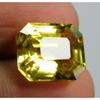 10.10 Ct Natural SAPPHIRE Yellow Emerald Shape Loose Gemstone CERTIFIED