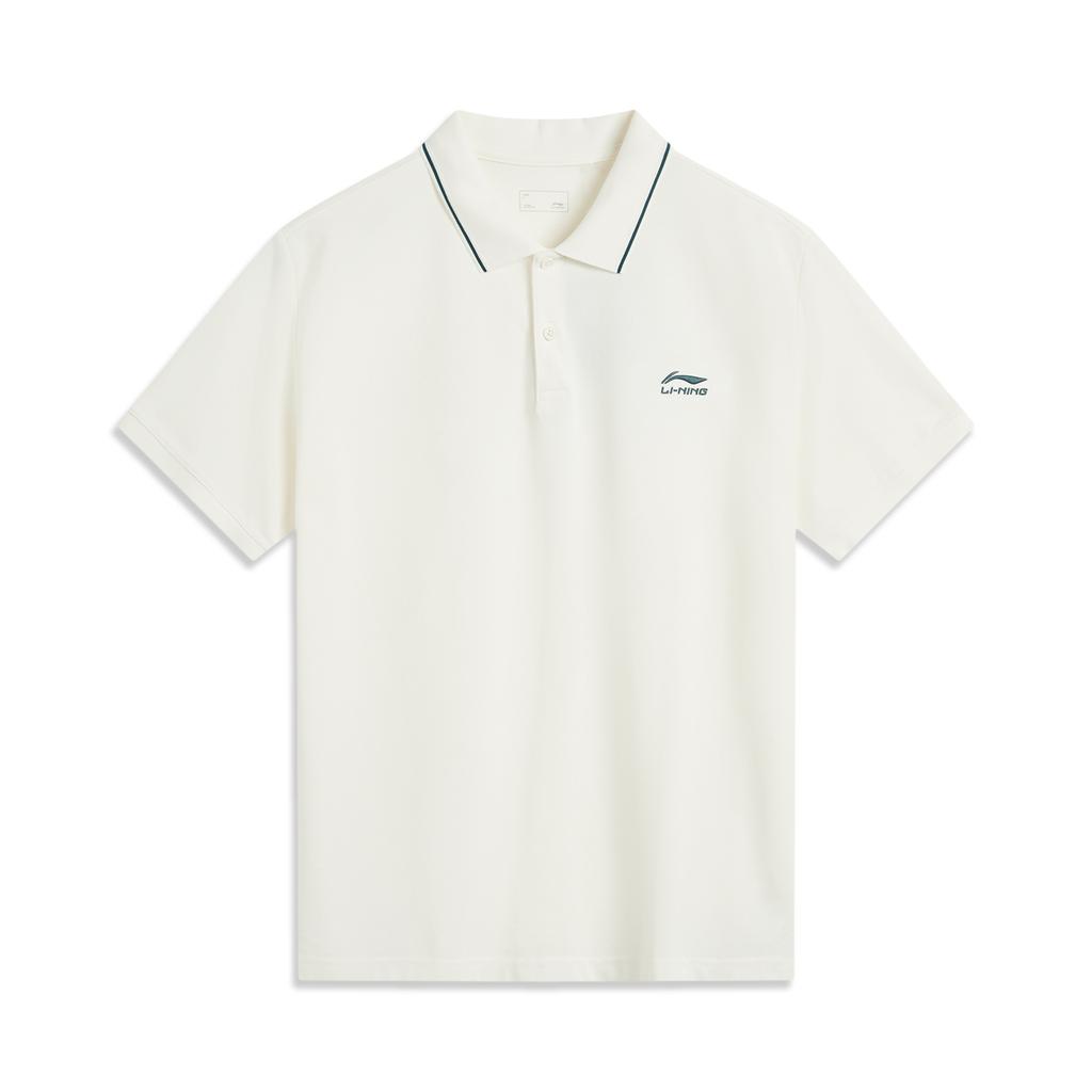 Li Ning Polo Shirt Unisex Ivory APLV091-5