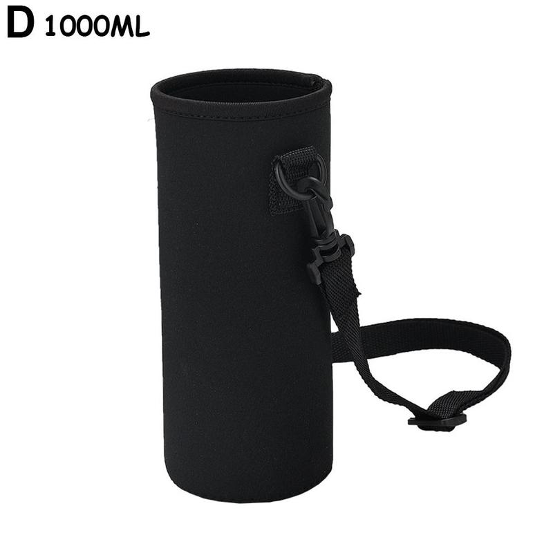 Portable Water Bottle Insulated Neoprene Holder Strap With Carrier Shoulder Bag Cover Strap Shoulder Bag Adjustable Case Po Q2T3