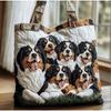 Handbag New Fashion Quilted Digital Printing Tote Bag Commuter Casual Cotton Bag Autumn and Winter Bag Multi-function Bag