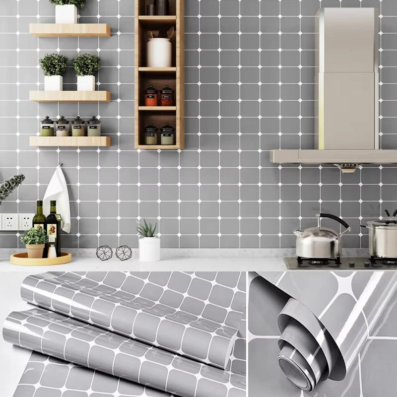 Marmor Wasserdichte Aufkleber Küche PVC Selbstklebend Ölbeständig Wandaufkleber Für Schreibtisch Badezimmer Renovierung Wanddekor Abnehmbar