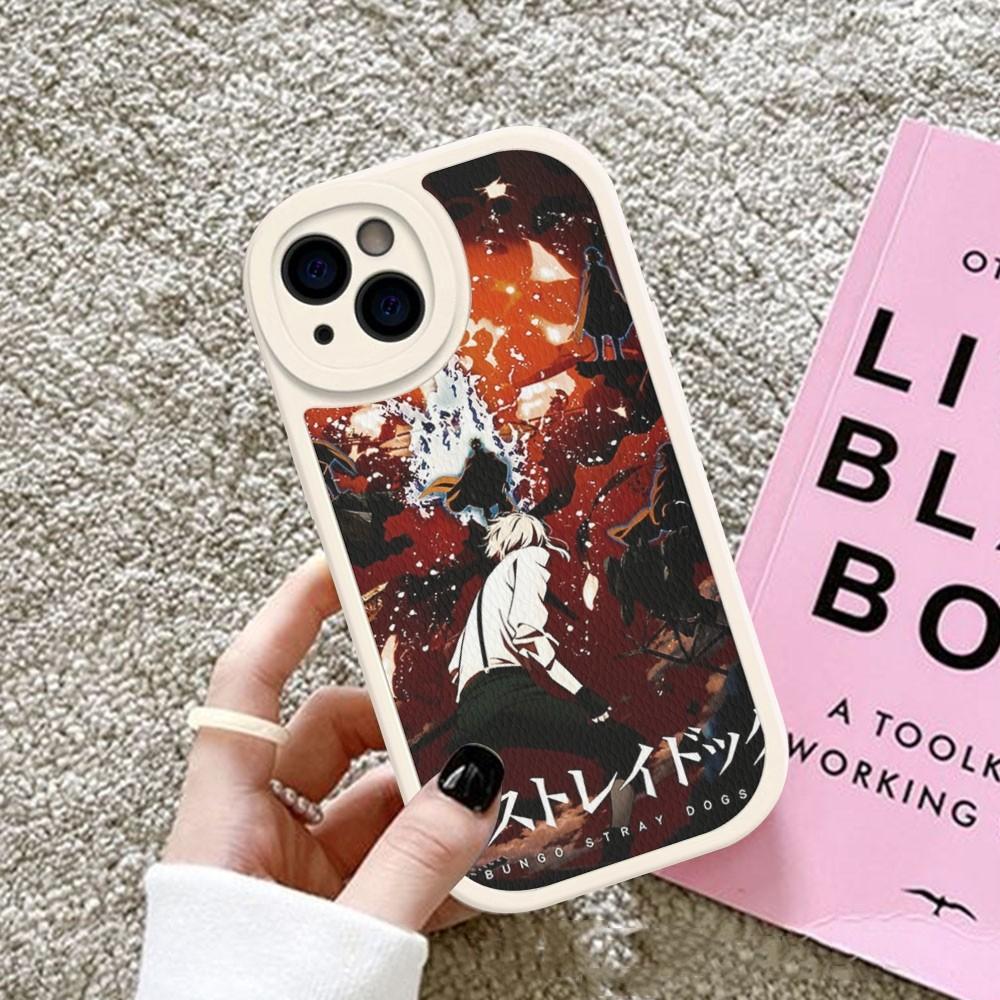 Anime Bungou Stray Dogs Phone Case Hard Leather For iPhone 14 13 12 Mini 11 14 Pro Max Xs X Xr 7 8 Plus Fundas