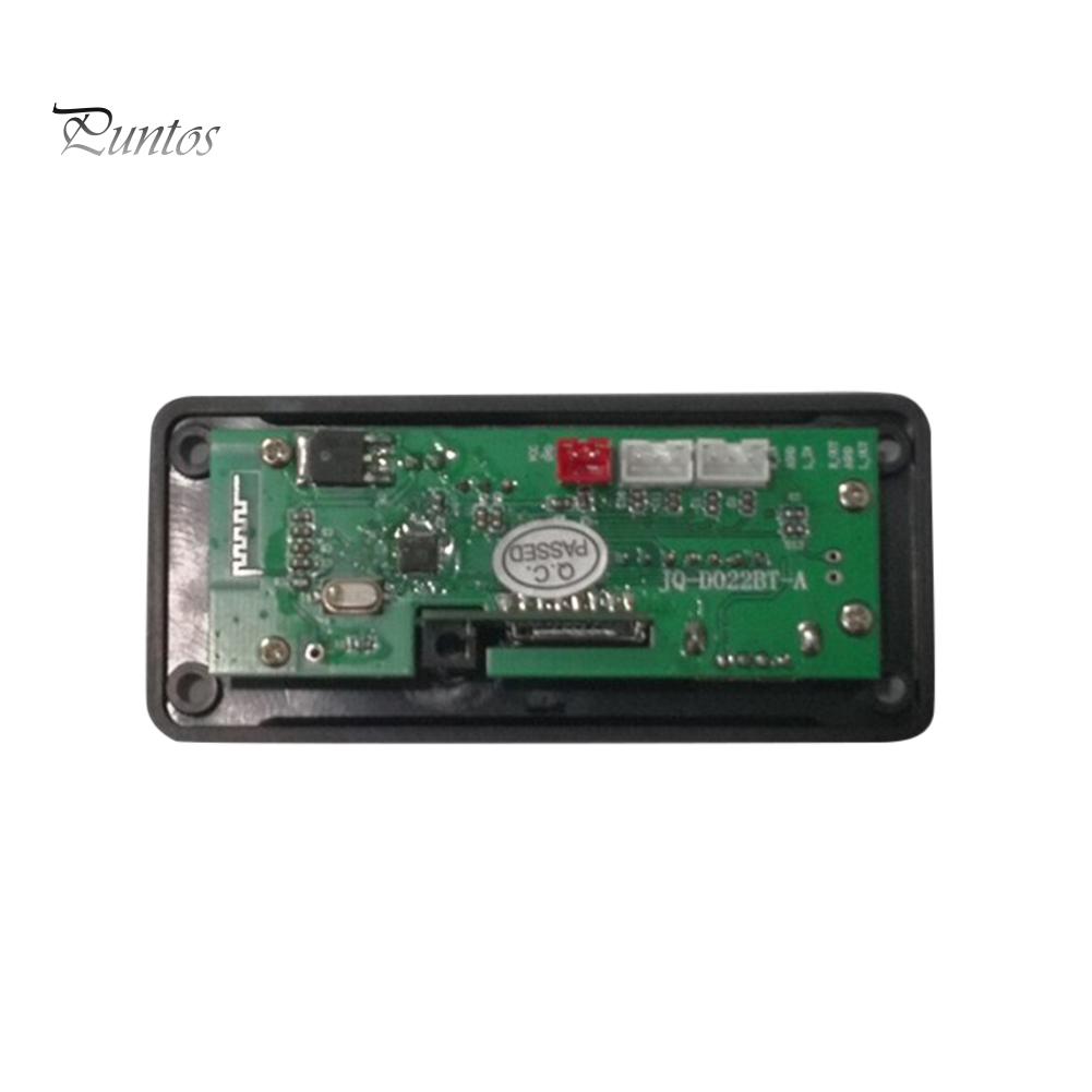 Bluetooths Vehicle FM Radio Car Speaker Module MP3 Decoder Board Music Player