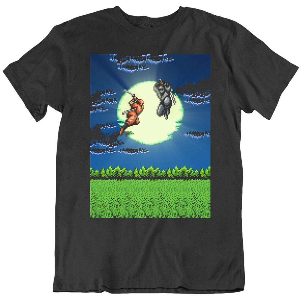 Ninja Gaiden  Hayabusa Cut Scene Battle Video Game T Shirt Unisex T-Shirt S