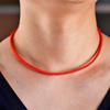 10 Barev Jednoduchý Styl Choker Náhrdelník Pro Muže Třída A 4mm Milánská Šňůra Límec Ležérní Doplňky na Krk Venkovní Cool Jezdecké Šperky