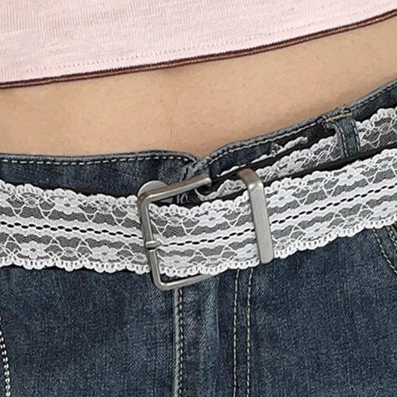 Stretch Lace Belt For Women High Elastic Waistband Adjustable Soft PU Leather No Metal Clasp Design