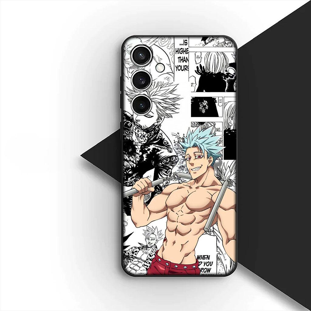 Phone Cover for Xiaomi Poco C75 C65 C71 C85 X7 X6 X5 M7 F7 F8 Ultra F6 Pro 5G Casing Soft Case Seven Deadly Sins Meliodas Ban