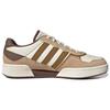 Adidas Originals Courtic Synthetic Leather Suede Comfortable Versatile Low-Top Sneakers Unisex Sneakers Khaki ID6068