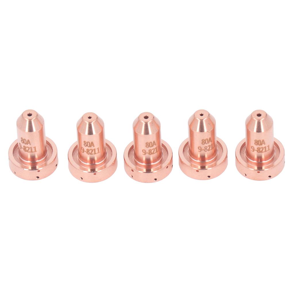 5Pcs Plasma Cutting Torch Tips Consumables 80A Thermal Dynamics SL60 SL100 Nozzle  Replacement