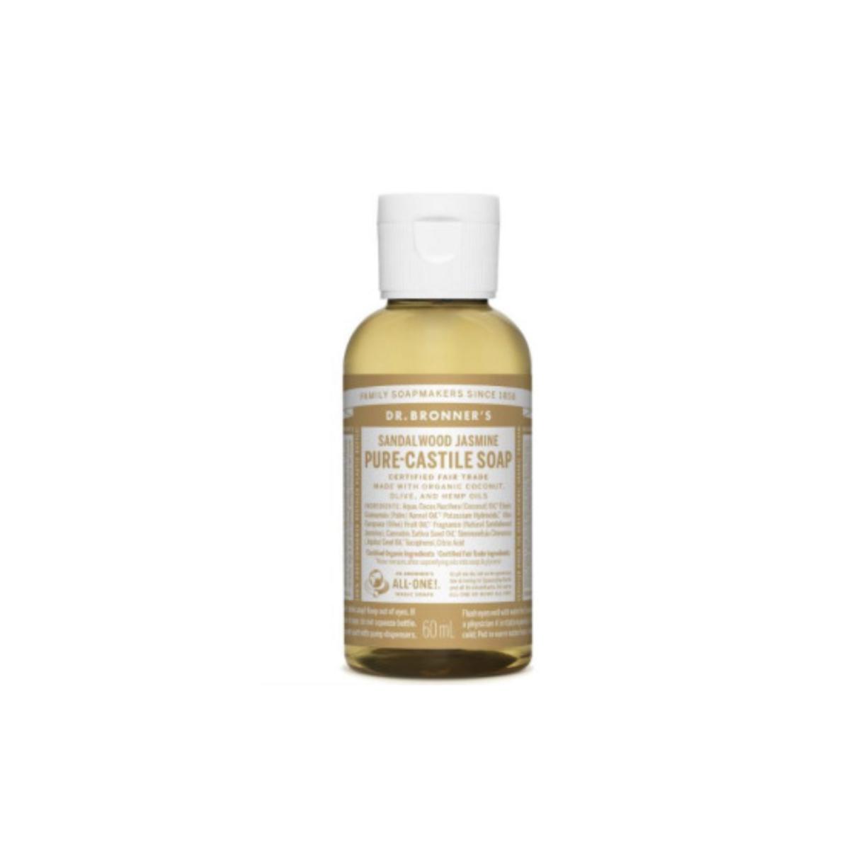 

[Dr.Bronner s] Pure-Castile Soap 60мл 12 ароматів 60ml прозорий